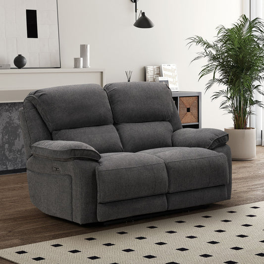 Seymour 2 Seater - Dark Grey
