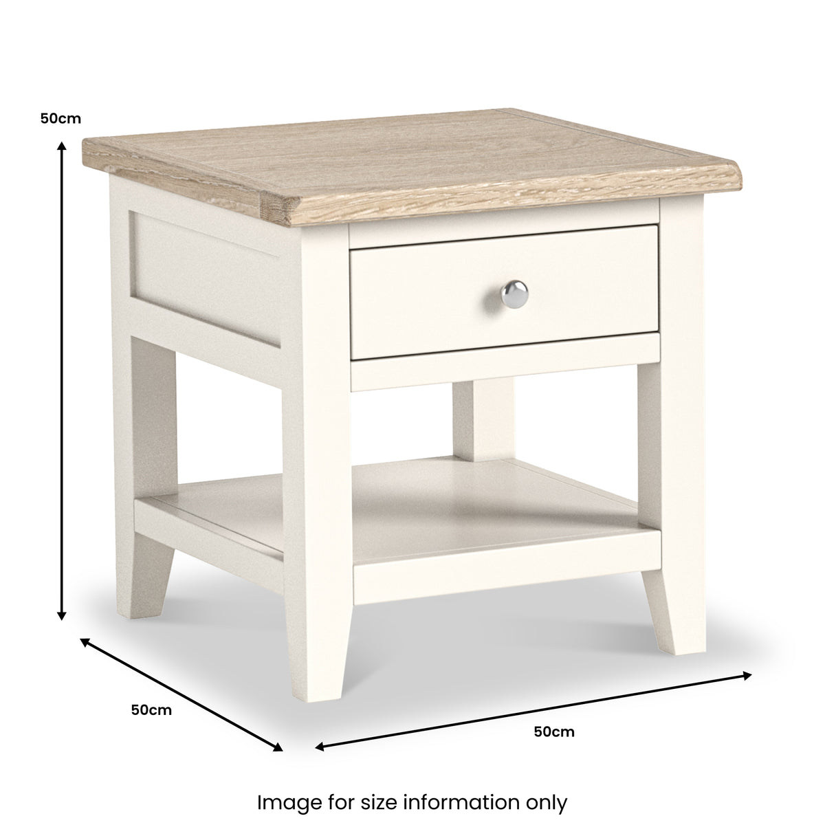 Tetbury Lamp Table with Drawer