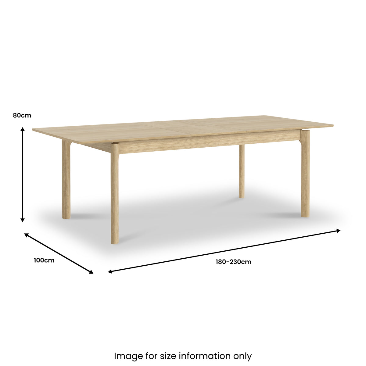 Sicily Large Ext Dining Table