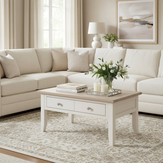 Tetbury Coffee Table with Drawer