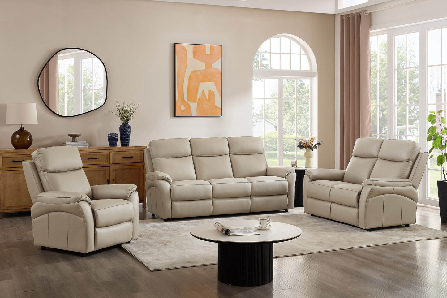Nardo 3 Seater - Cashmere