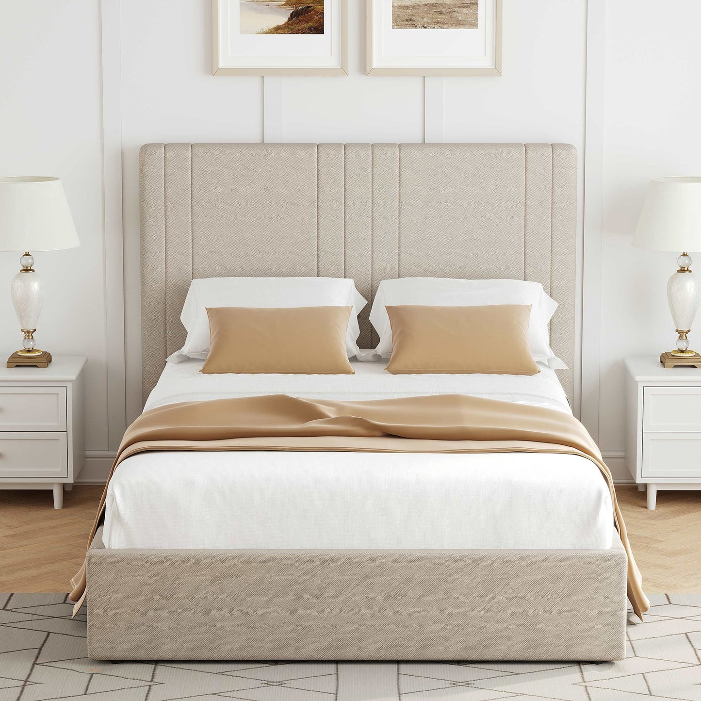 Willow Ottoman Bed - Beige