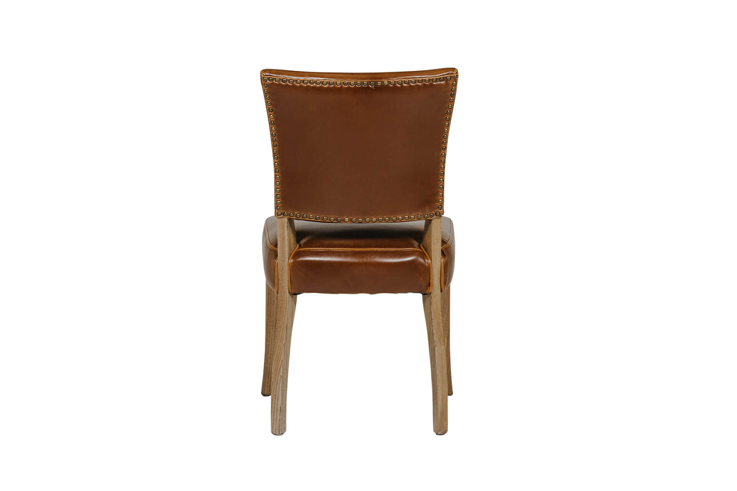 Duke Leather Dining Chair - Tan