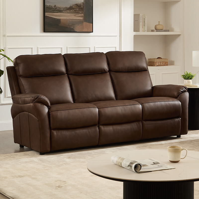 Nardo 3 Seater - Brown