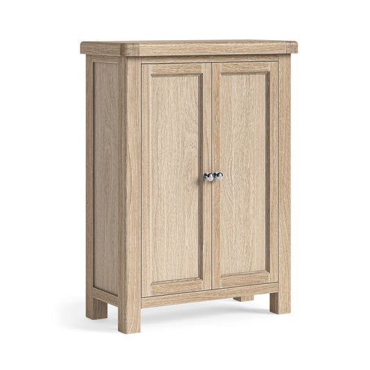Normandy Shoe Storage Cabinet - White Wash