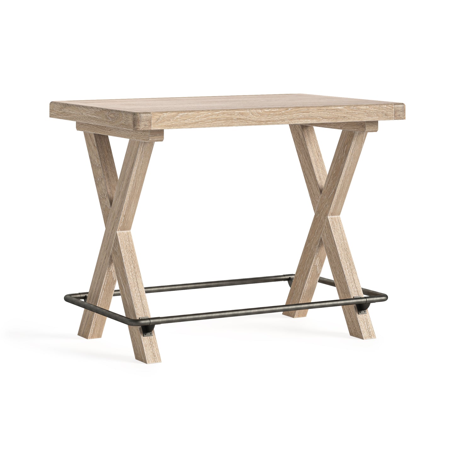 Normandy Bar Table - White Wash