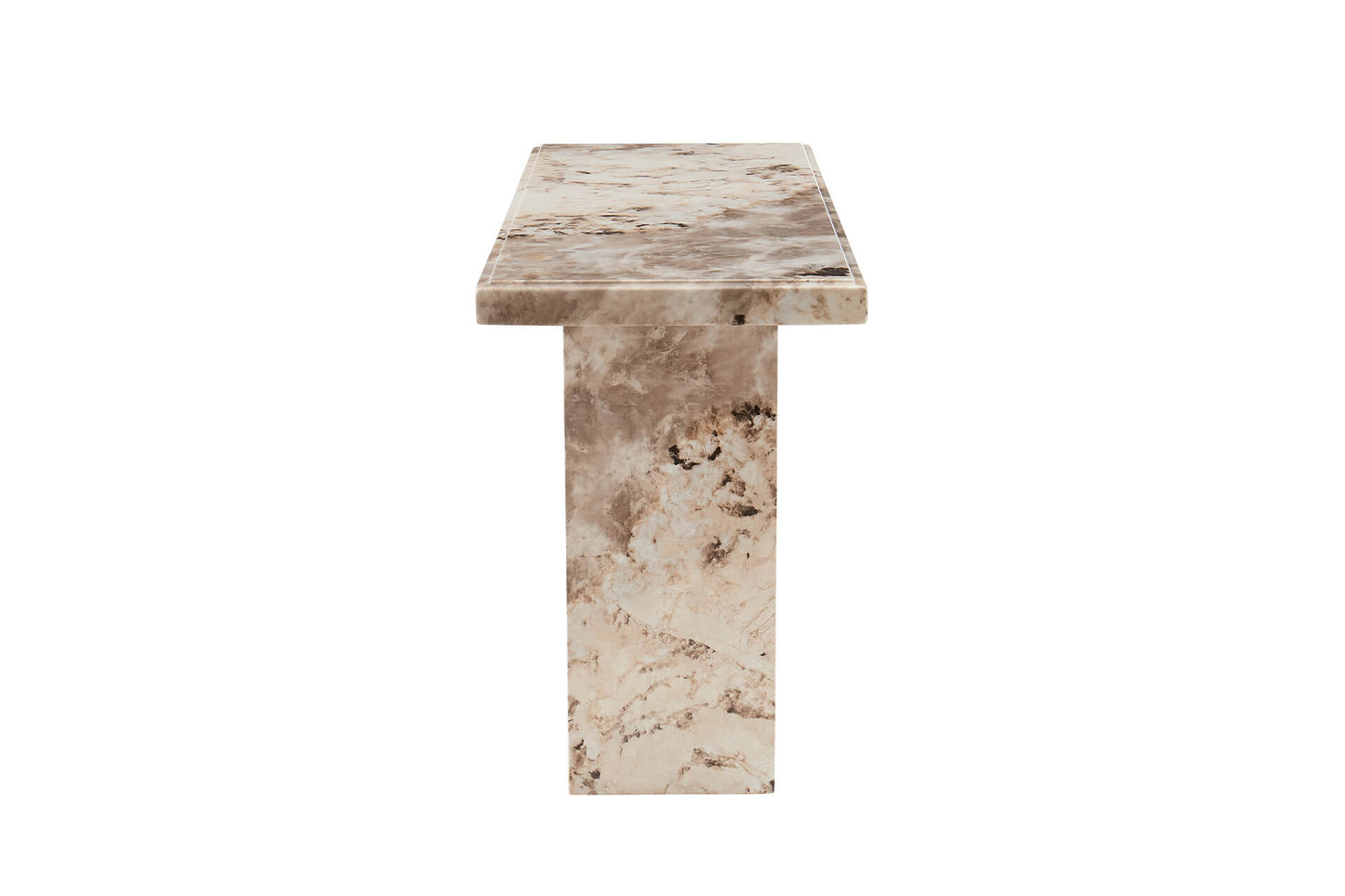 Artemis Console Table Mottled - Mocha