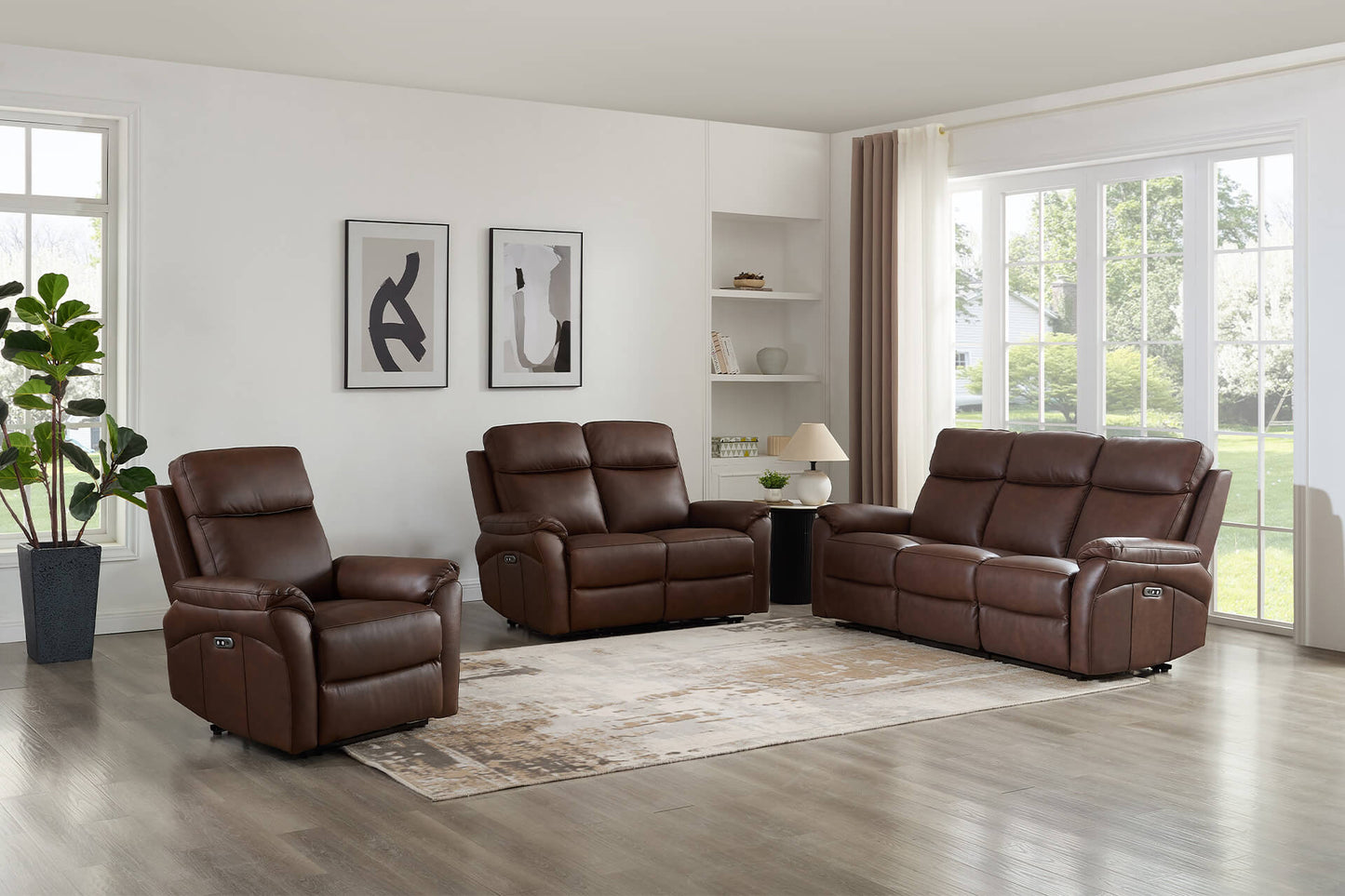 Nardo 1 Seater - Brown