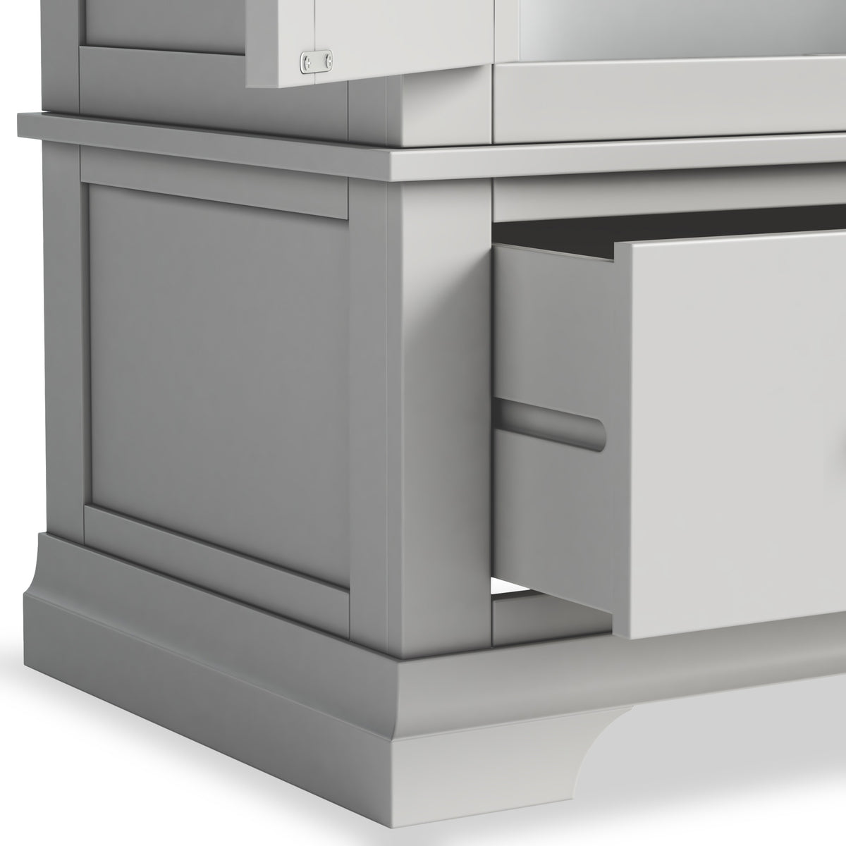 Burgundy Gents Wardrobe - Grey