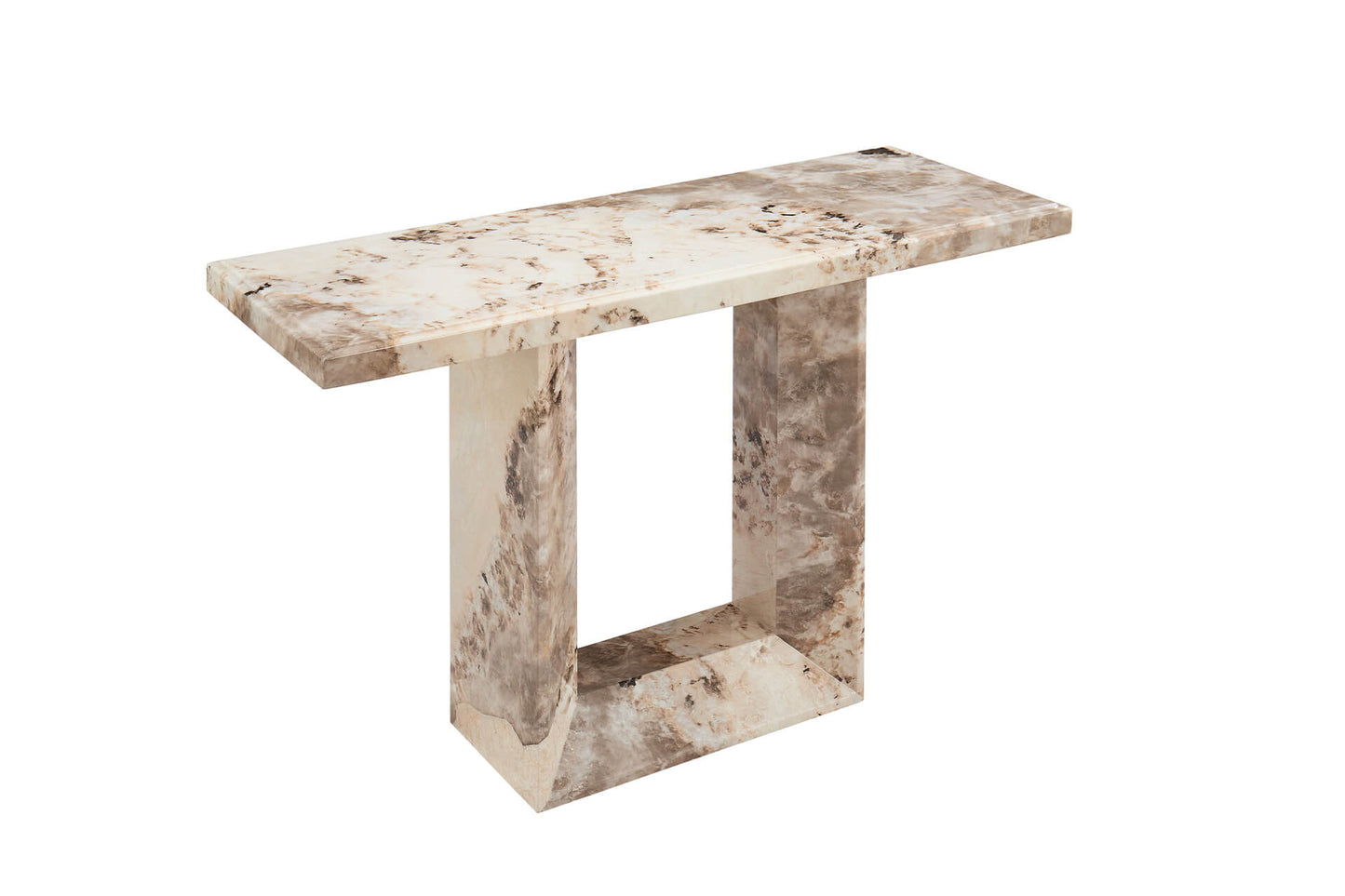 Artemis Console Table Mottled - Mocha