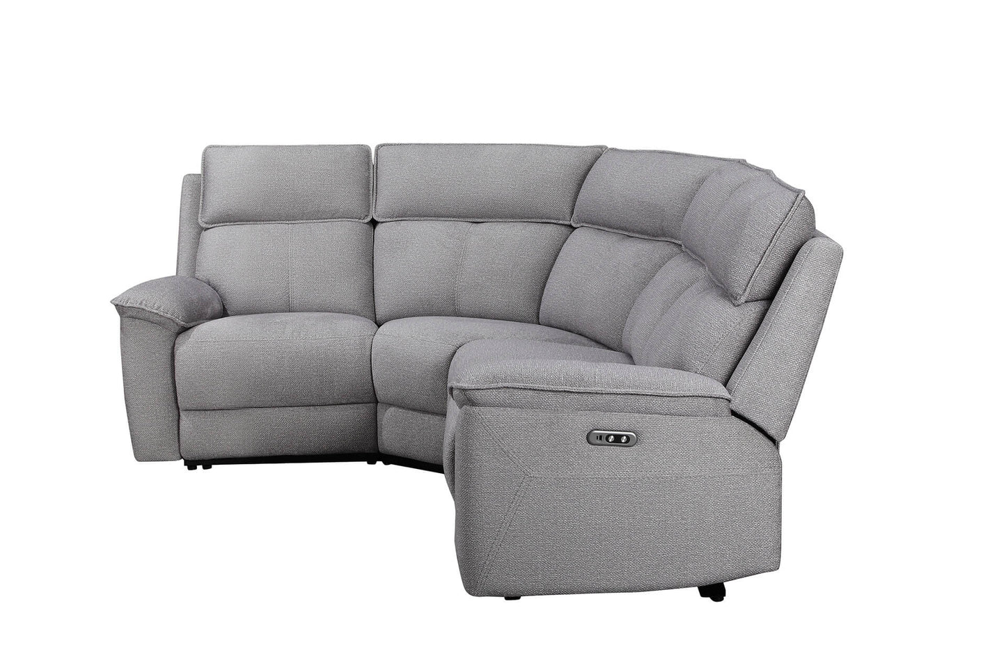 Blaine Corner Group Electric Recliner - Greige