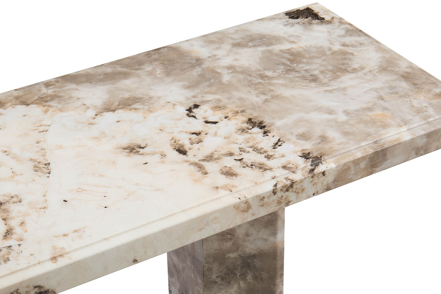 Artemis Console Table Mottled - Mocha