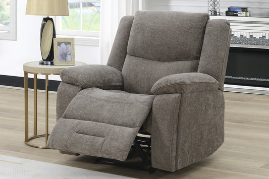 Weston 1 Seater Manual Recliner - Mocha