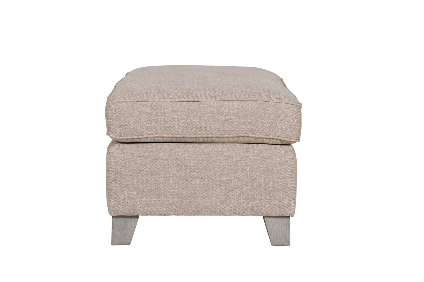 Cantrell Footstool - Biscuit
