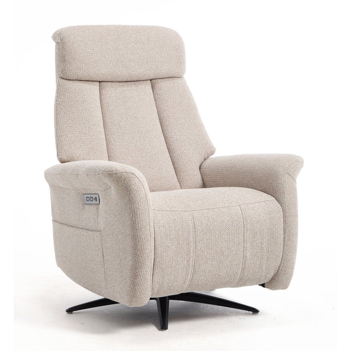 Hetty Swivel Recliner - Beige
