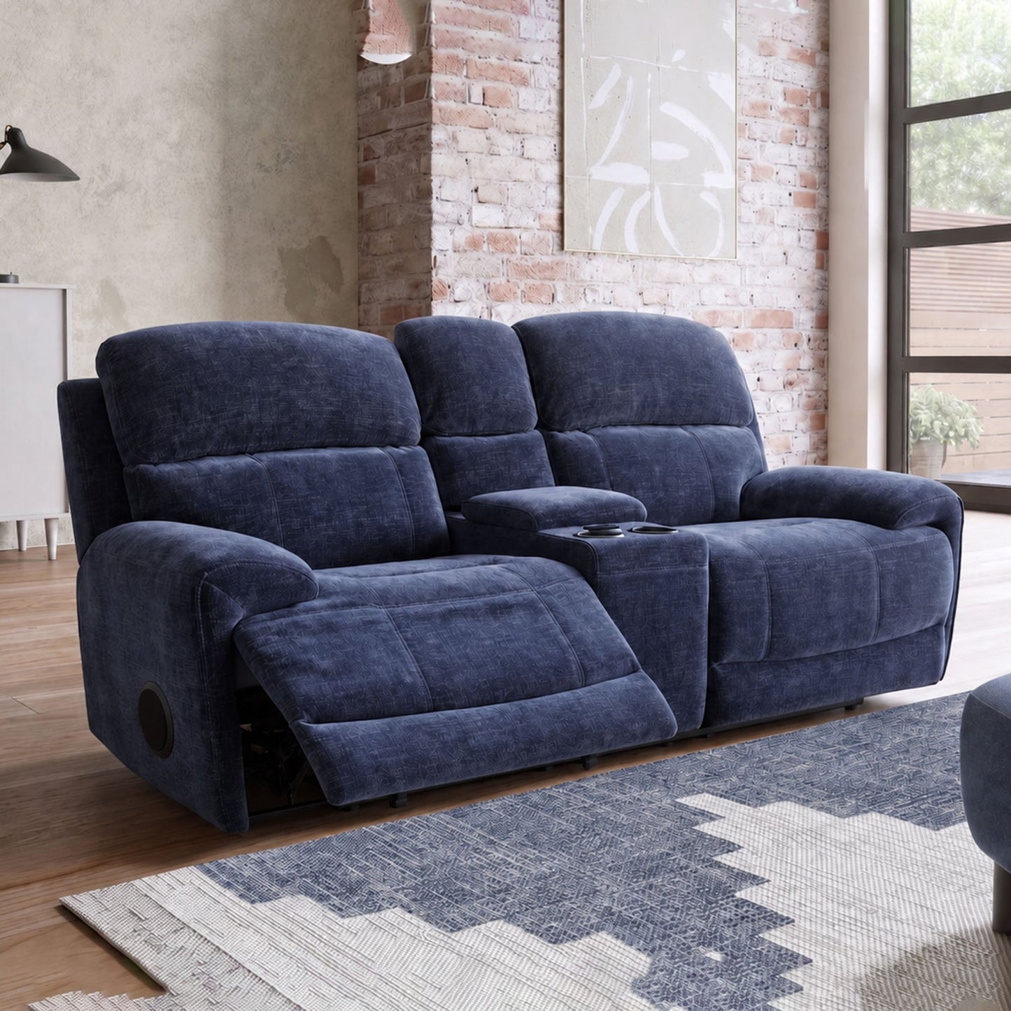 Aspen 2 Seater - Navy