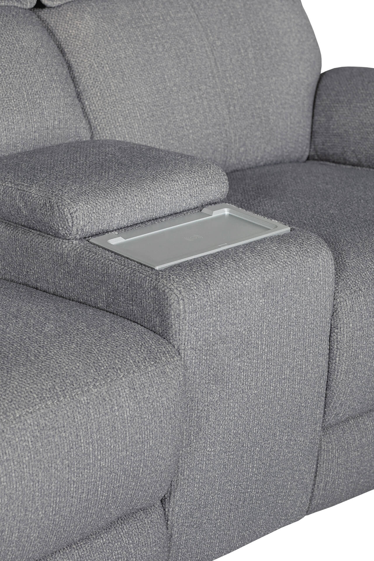 Blaine 2 Seater with Console - Greige