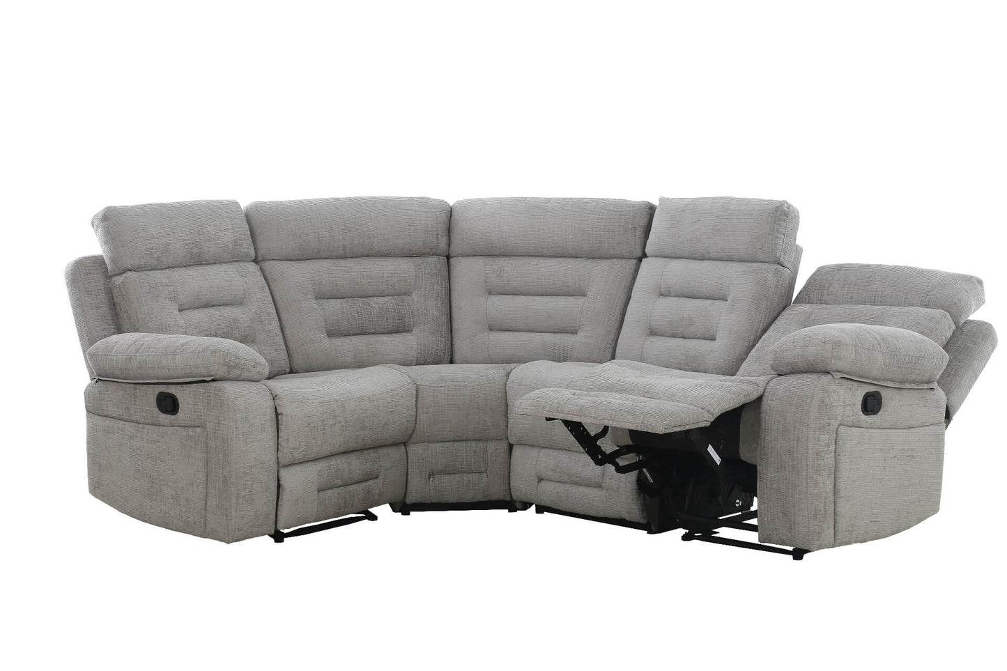 Wilbur Corner Group Manual Recliner - Grey