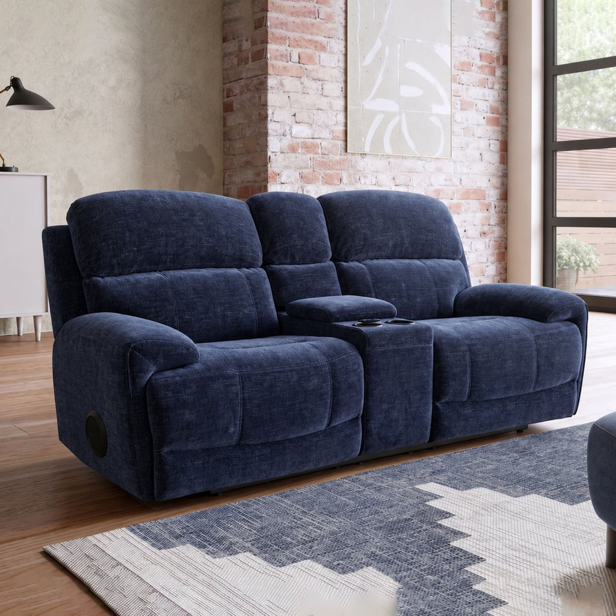 Aspen 2 Seater - Navy