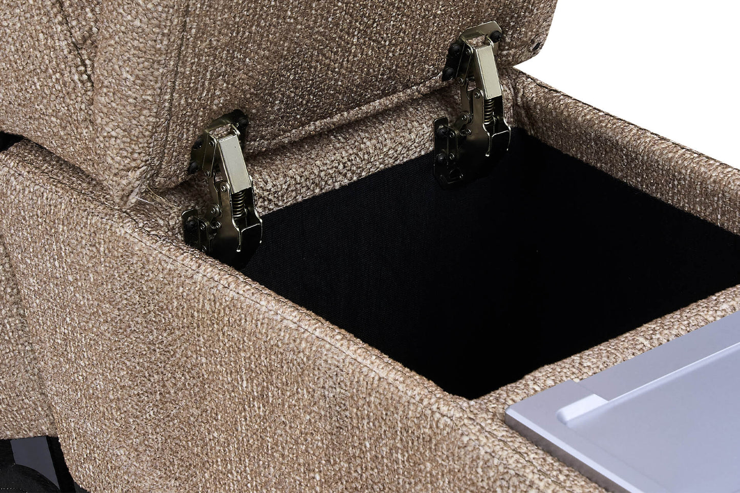Blaine Console Sectional - Latte