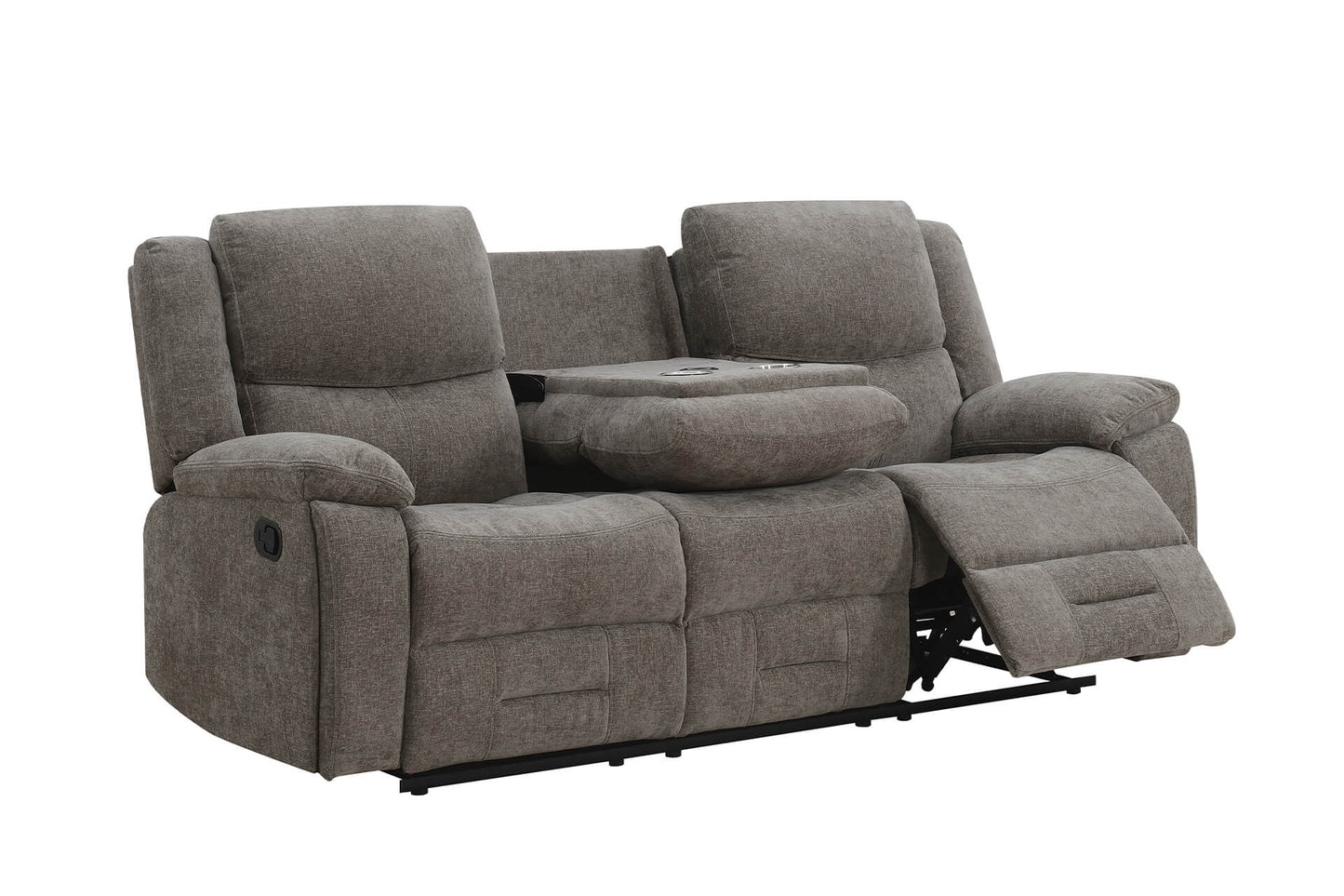 Weston 3 Seater Manual Recliner - Mocha