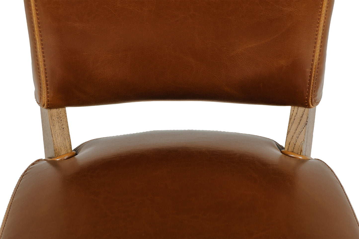 Duke Leather Dining Chair - Tan