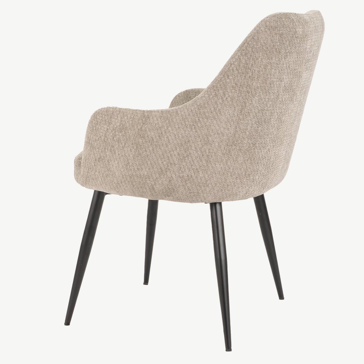 Fabio Dining Chairs - Grey Fabric