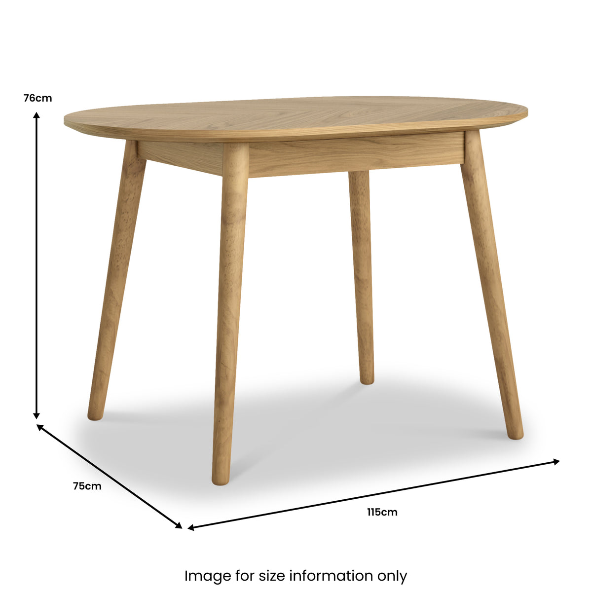 Valencia Fixed Oval Dining Table
