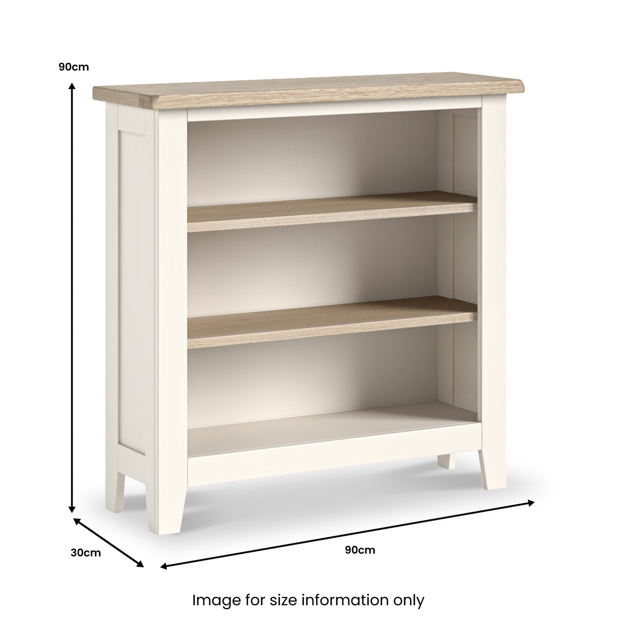Tetbury Low Bookcase
