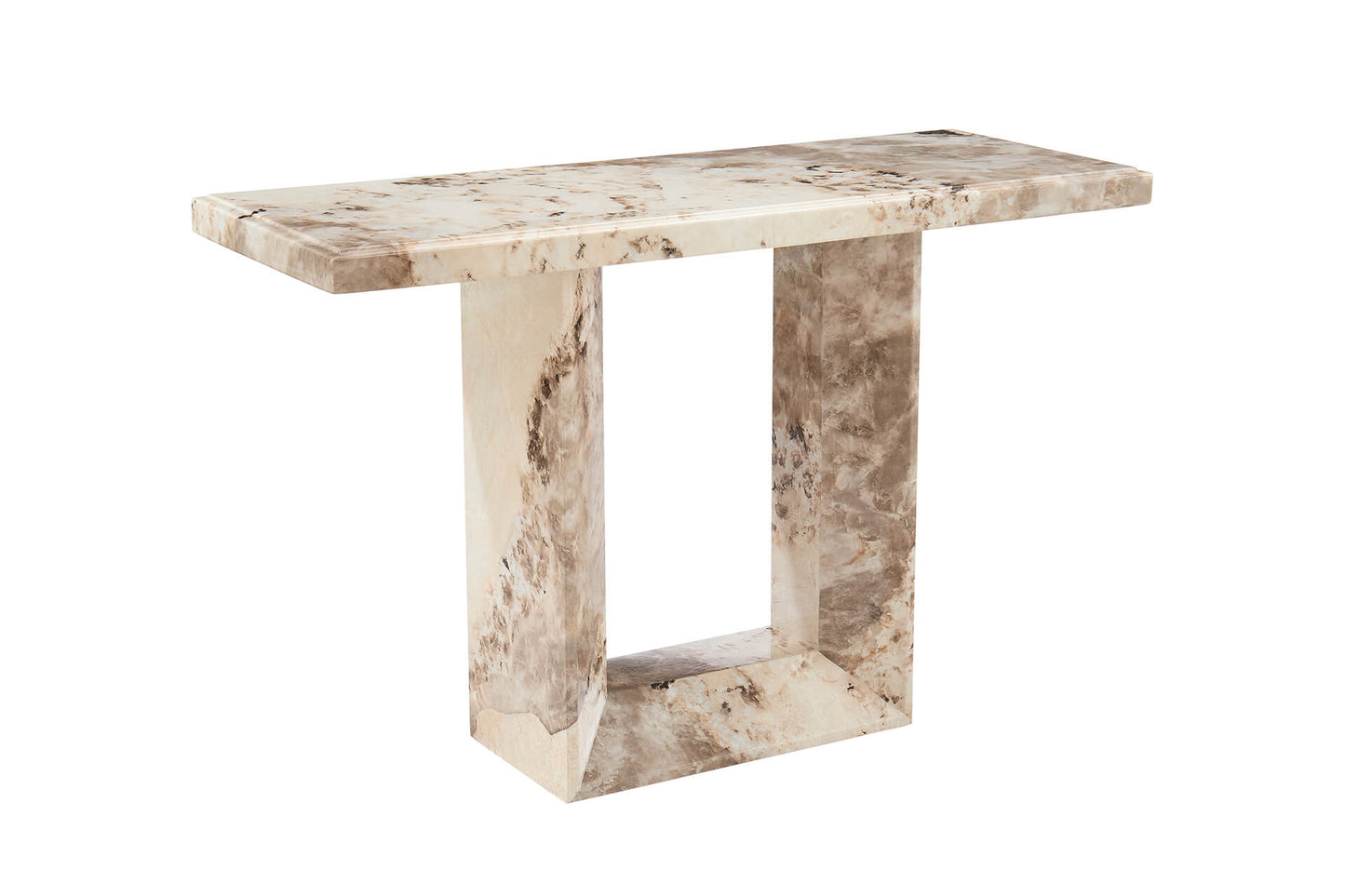 Artemis Console Table Mottled - Mocha