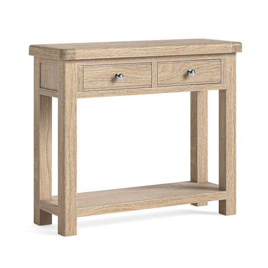 Normandy Console Table - White Wash