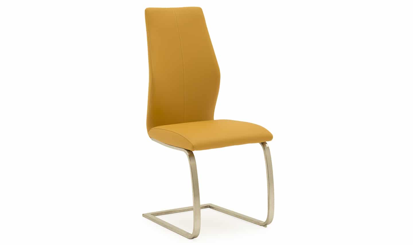Irma Dining Chair - Brushed Steel