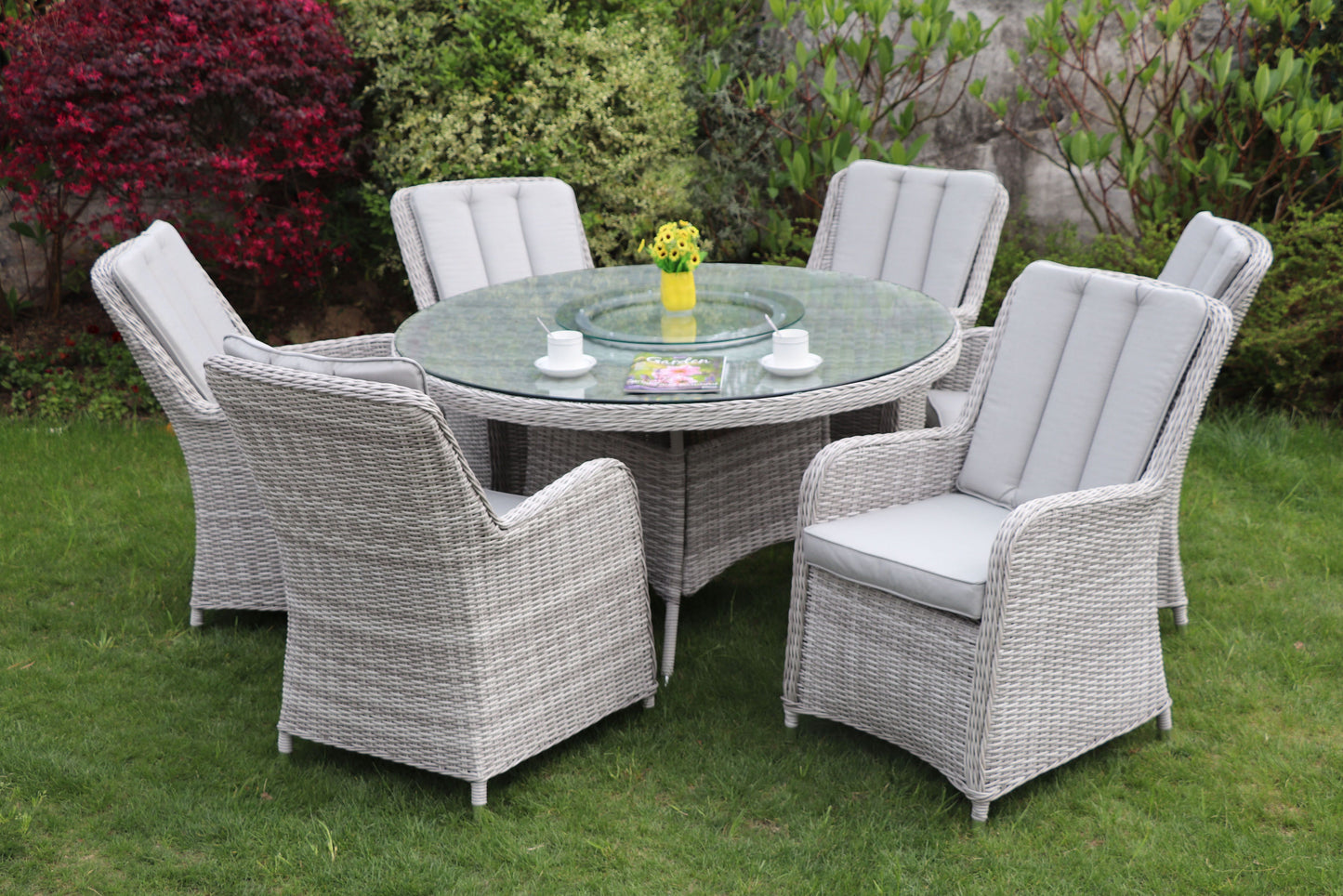 Portofino 6 Seater Rattan Set